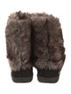 Woolrich Faux Fur Lace-Up Boots