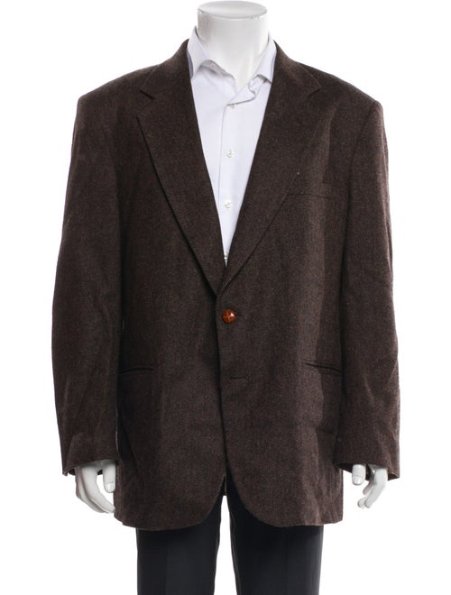 Woolrich Tweed Pattern Peacoat
