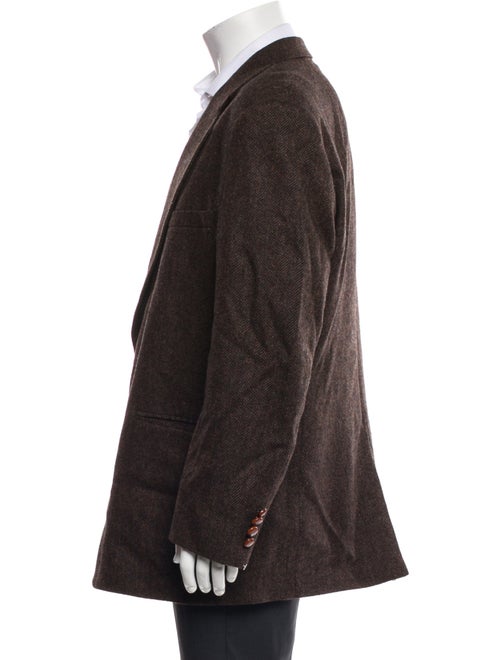 Woolrich Tweed Pattern Peacoat