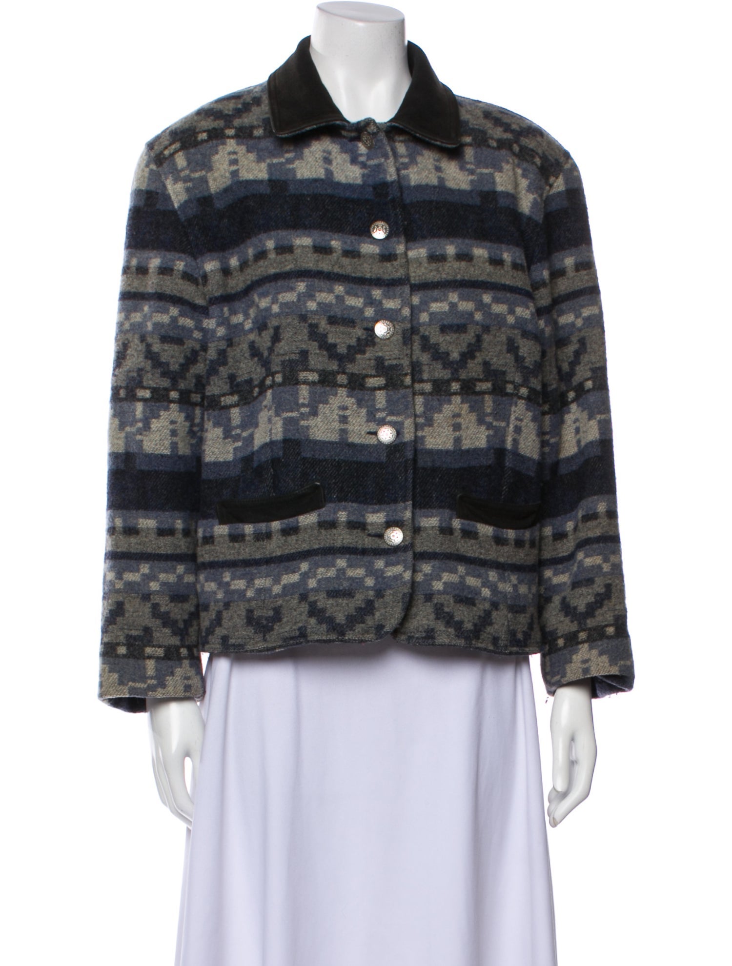 Woolrich Wool Striped Jacket