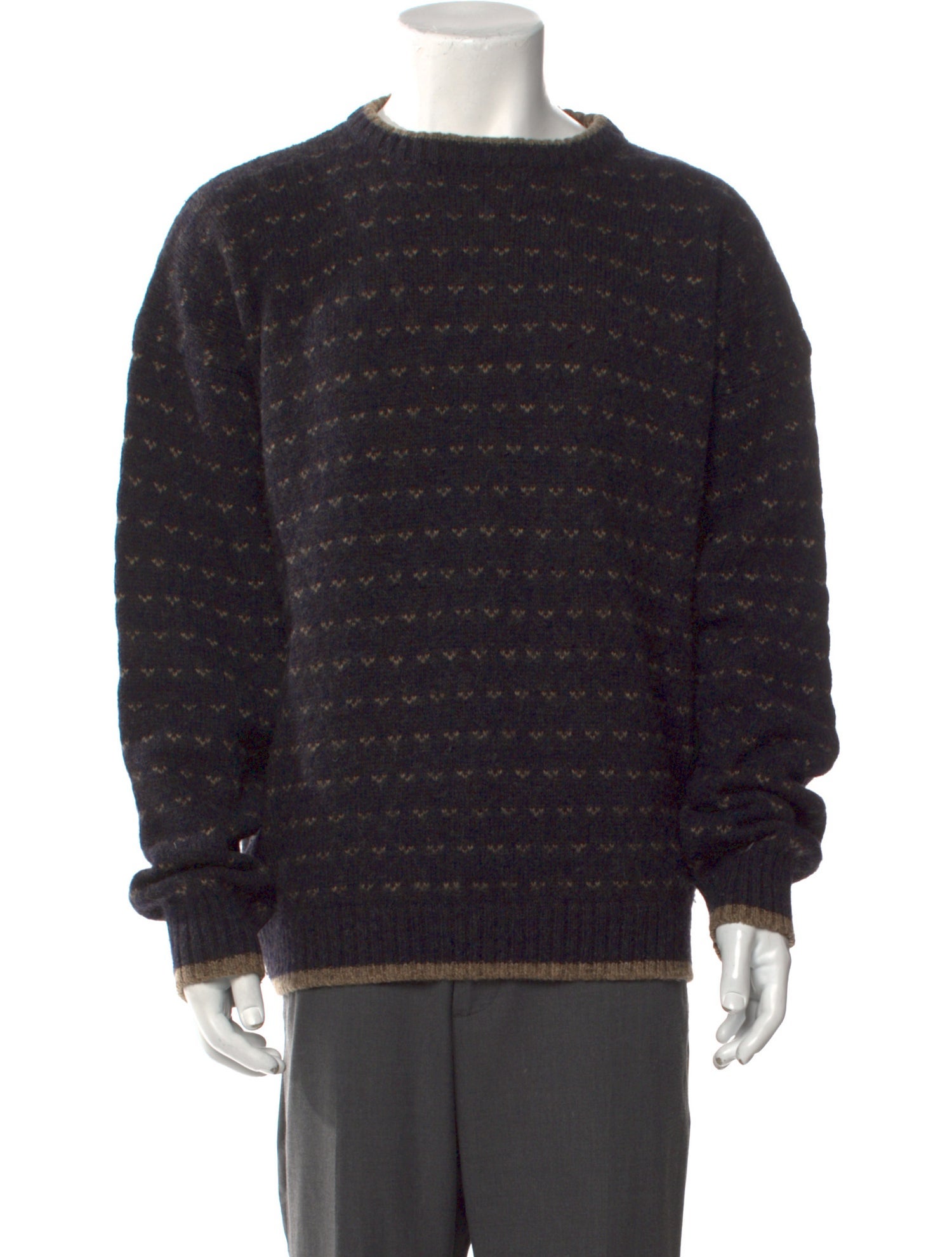 Woolrich Wool Printed Pullover