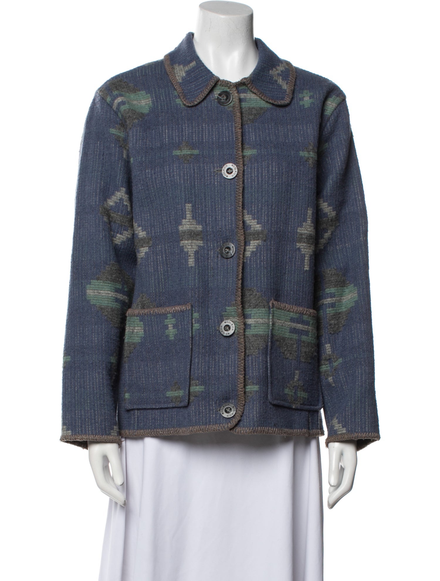 Woolrich Printed Denim Jacket