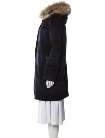 Woolrich Plaid Print Coat