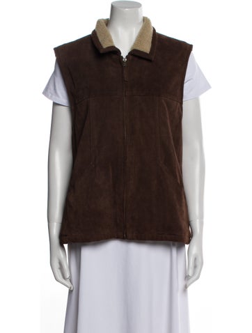 Woolrich Jackets Leather Vest M