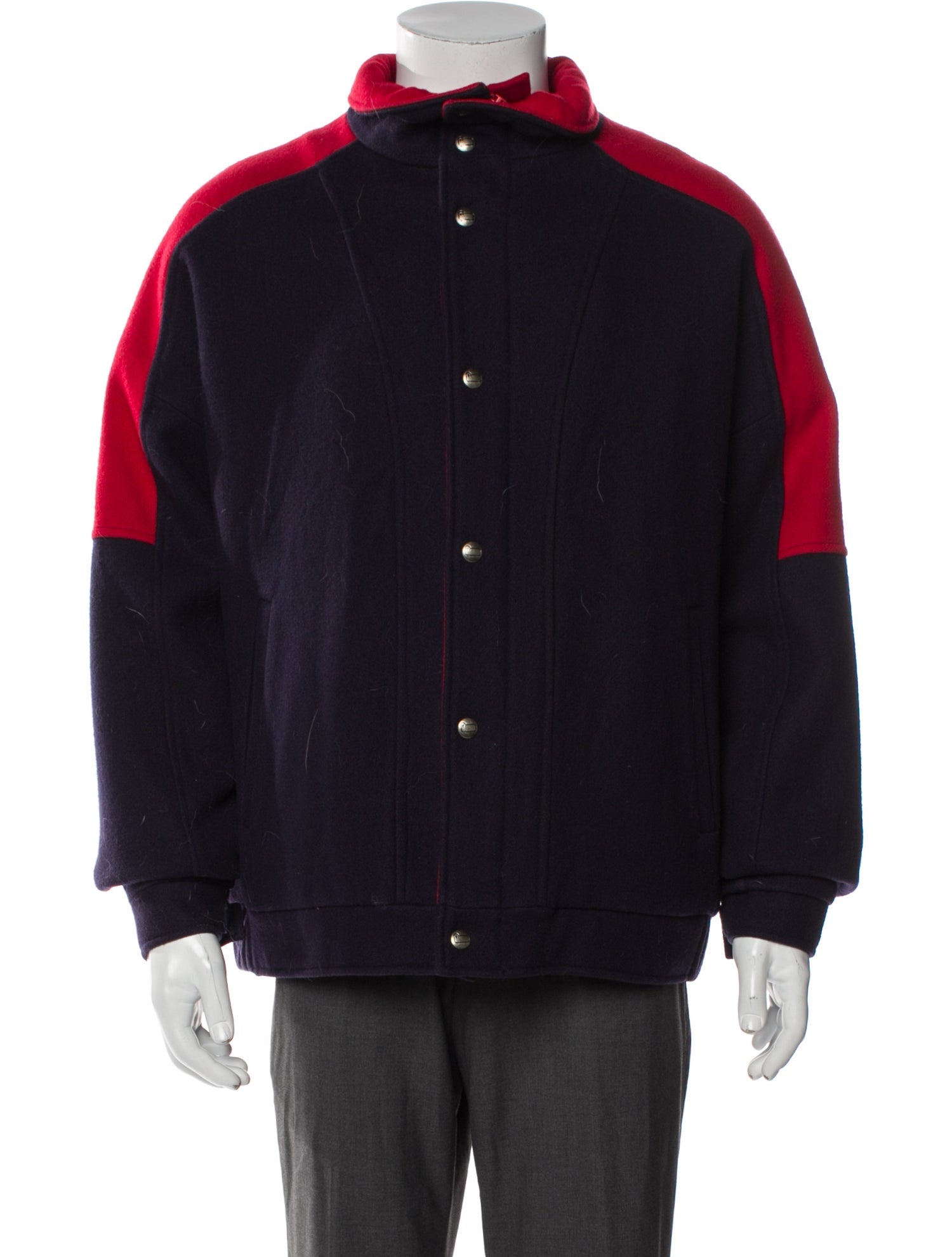 Woolrich Colorblock Pattern Windbreaker