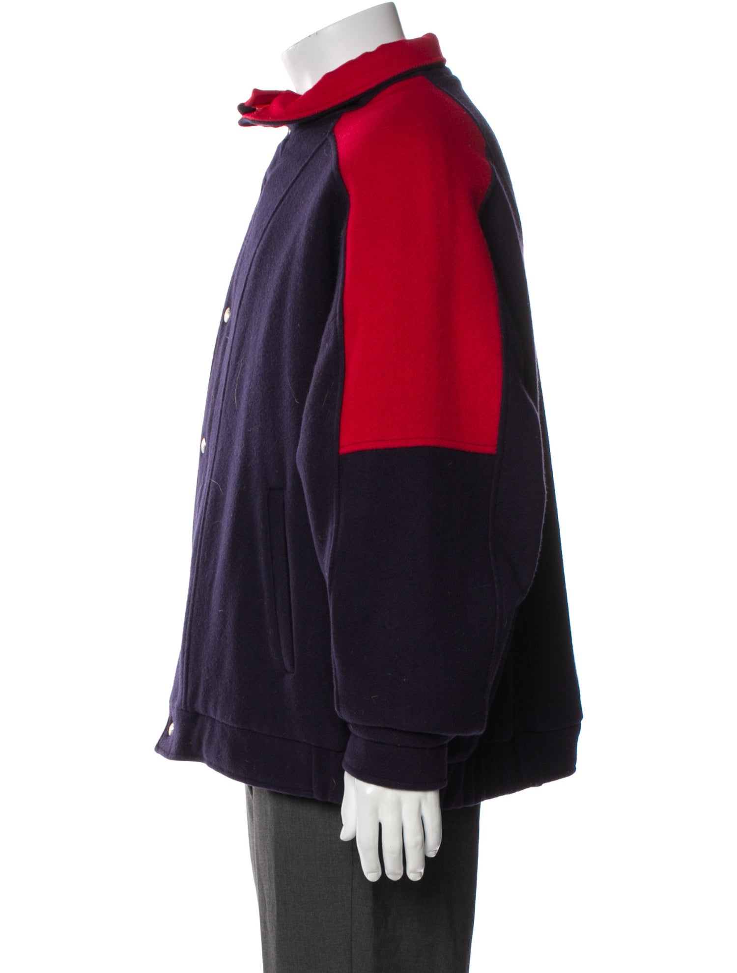 Woolrich Colorblock Pattern Windbreaker