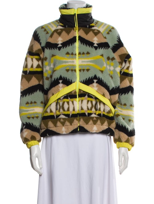 Woolrich Printed Faux Fur Jacket