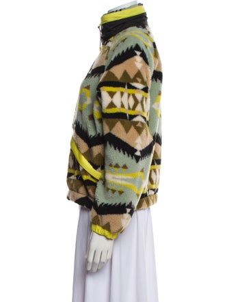 Woolrich Printed Faux Fur Jacket