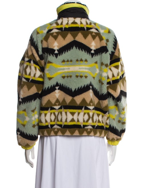 Woolrich Printed Faux Fur Jacket