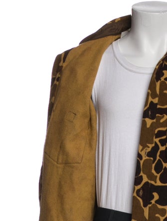 Woolrich Virgin Wool Printed Utility Jacket