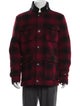 Woolrich Plaid Print Trucker Jacket