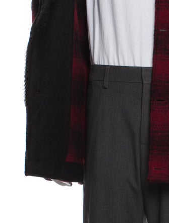 Woolrich Plaid Print Trucker Jacket