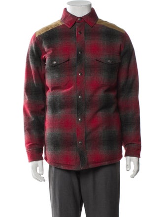 Woolrich Plaid Print Jacket