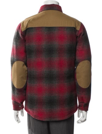 Woolrich Plaid Print Jacket