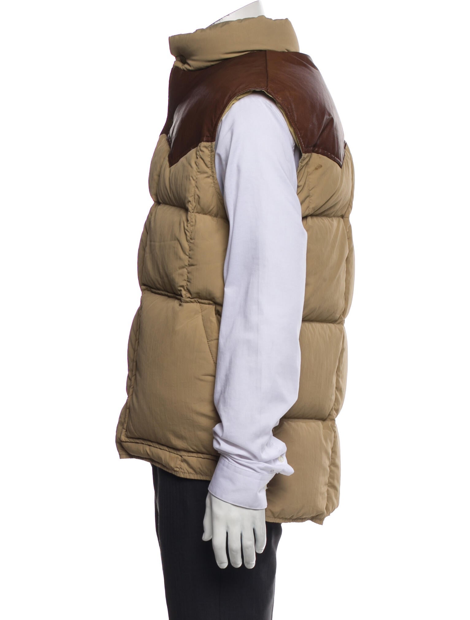 Woolrich Colorblock Pattern Vest
