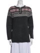 Woolrich Printed Bateau Neckline Sweater