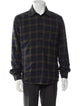 Woolrich Plaid Print Trucker Jacket