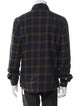 Woolrich Plaid Print Trucker Jacket