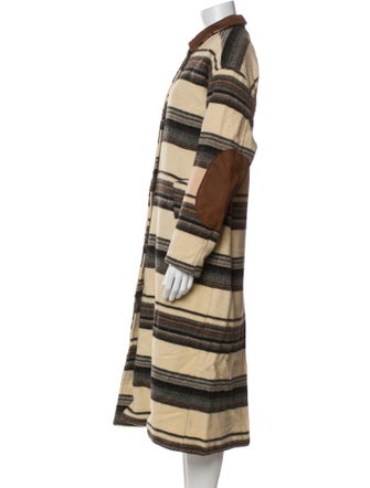 Woolrich Wool Striped Coat