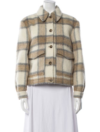 Woolrich Plaid Print Jacket