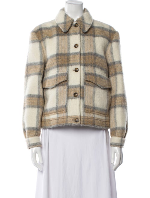 Woolrich Plaid Print Jacket