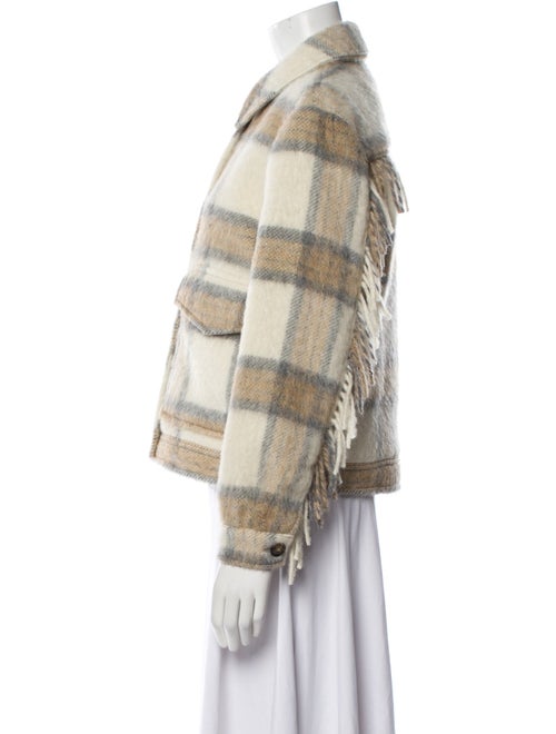 Woolrich Plaid Print Jacket