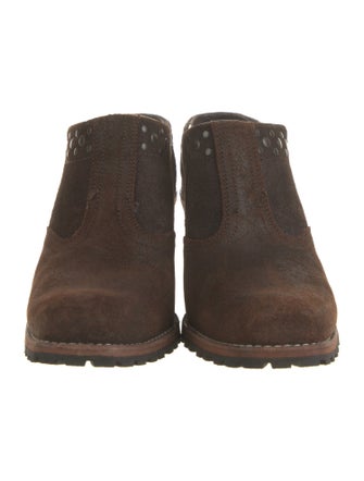 Woolrich Suede Studded Accents Boots