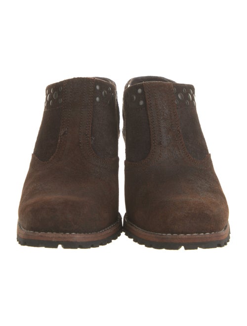 Woolrich Suede Studded Accents Boots