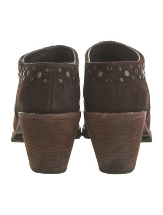 Woolrich Suede Studded Accents Boots