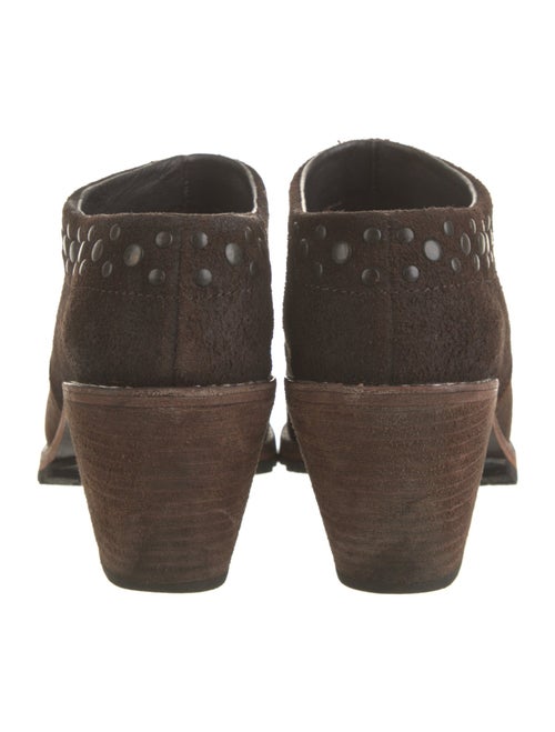 Woolrich Suede Studded Accents Boots