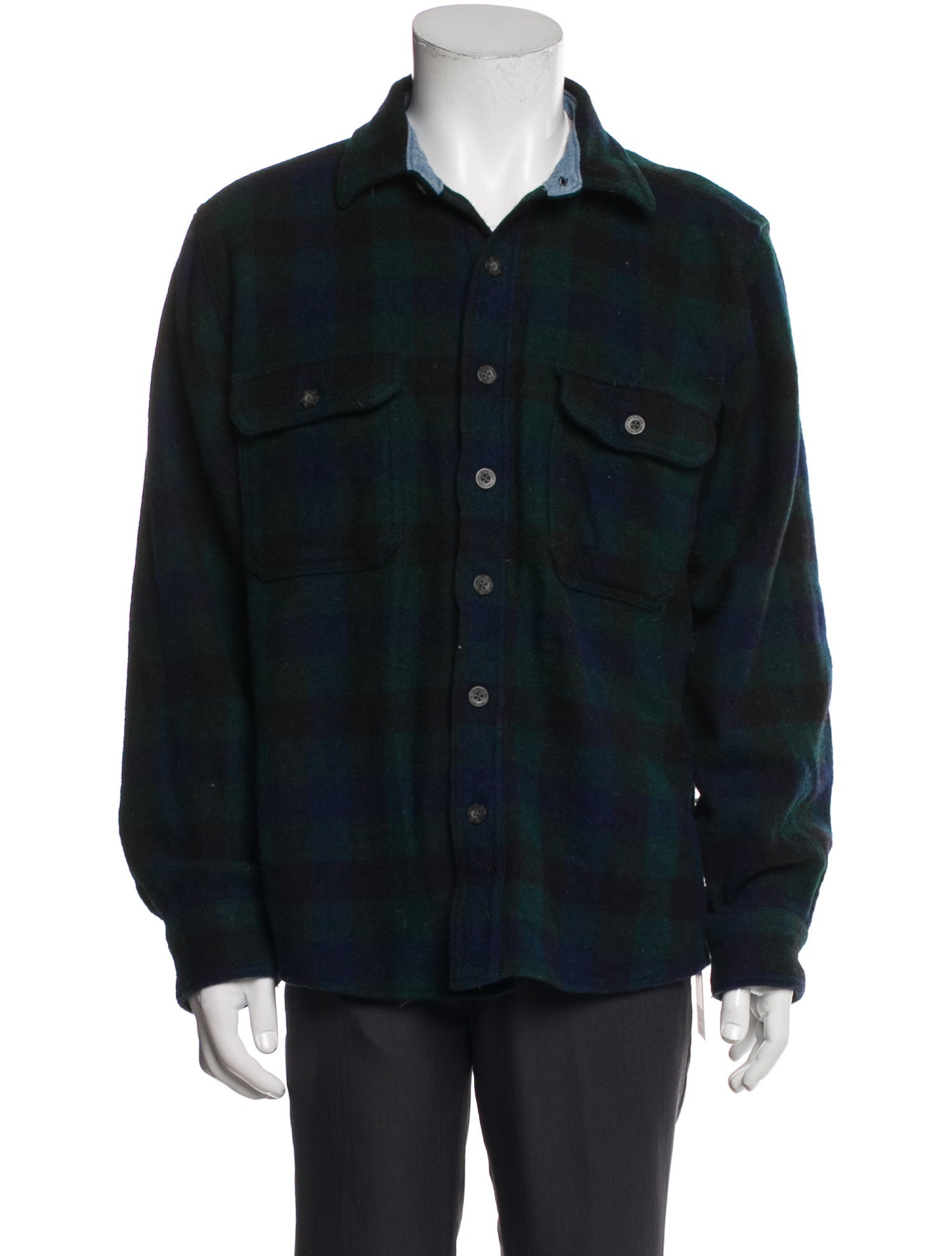Woolrich Wool Collar Cardigan