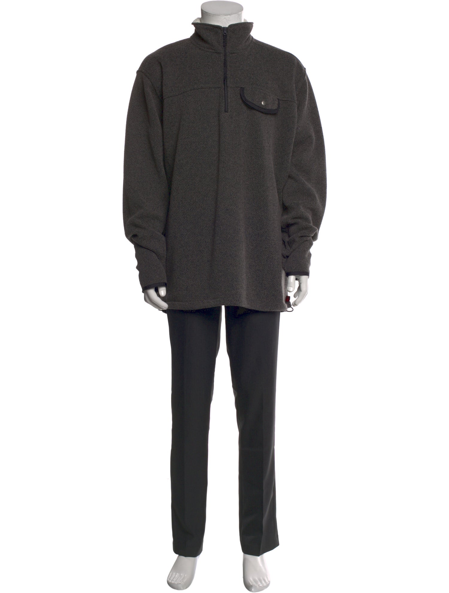 Woolrich Turtleneck Long Sleeve Cardigan