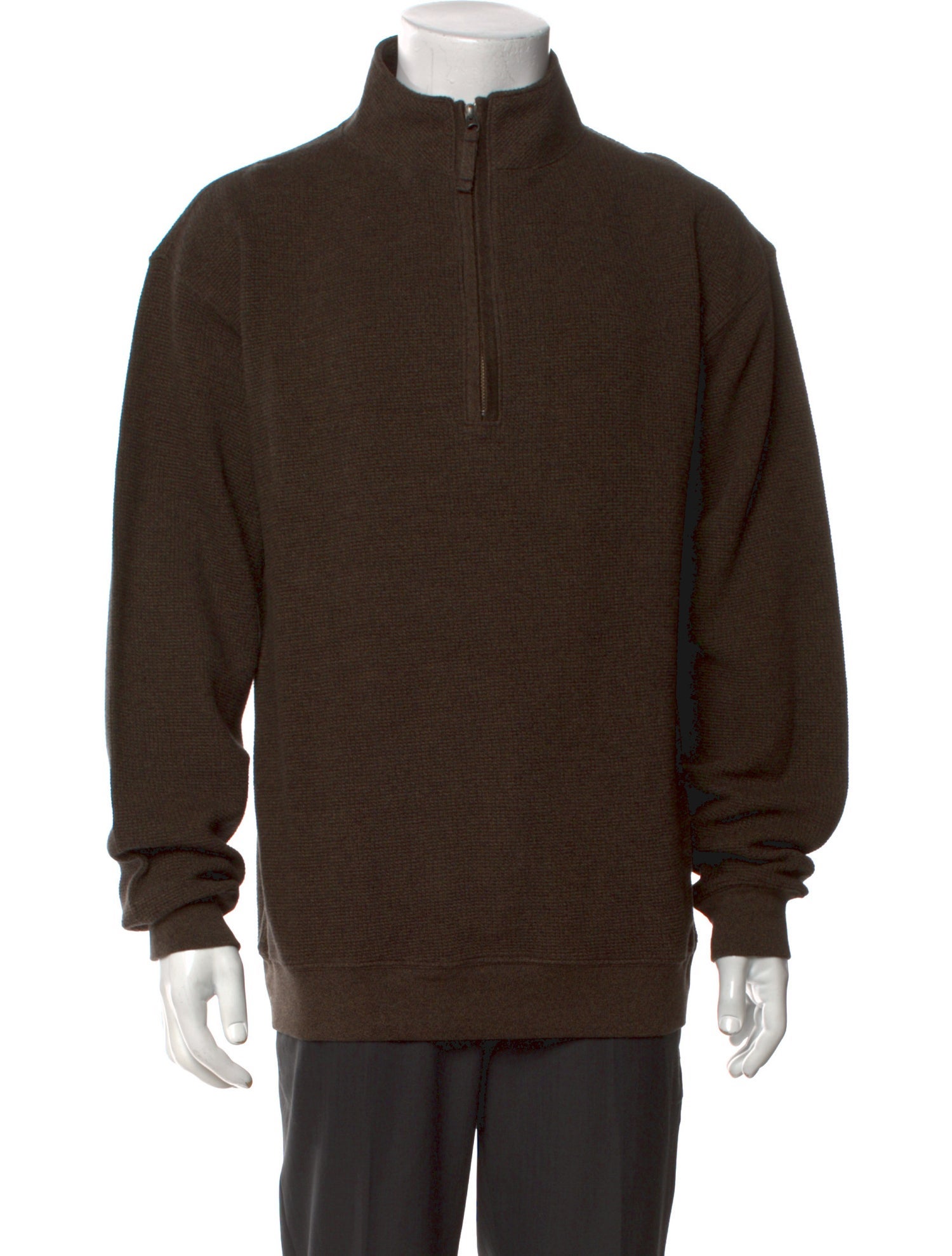 Woolrich Mock Neck Long Sleeve Sweatshirt