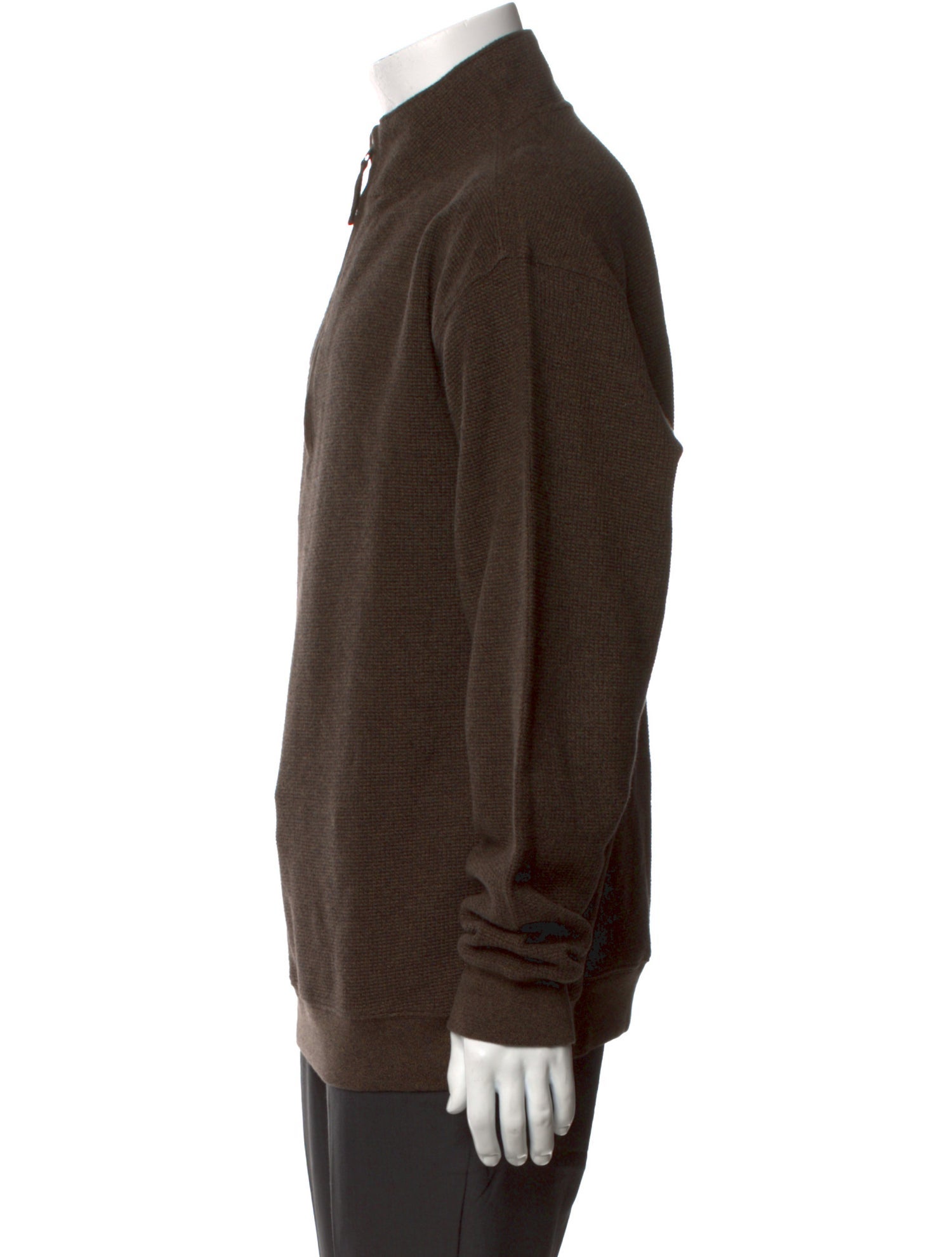 Woolrich Mock Neck Long Sleeve Sweatshirt