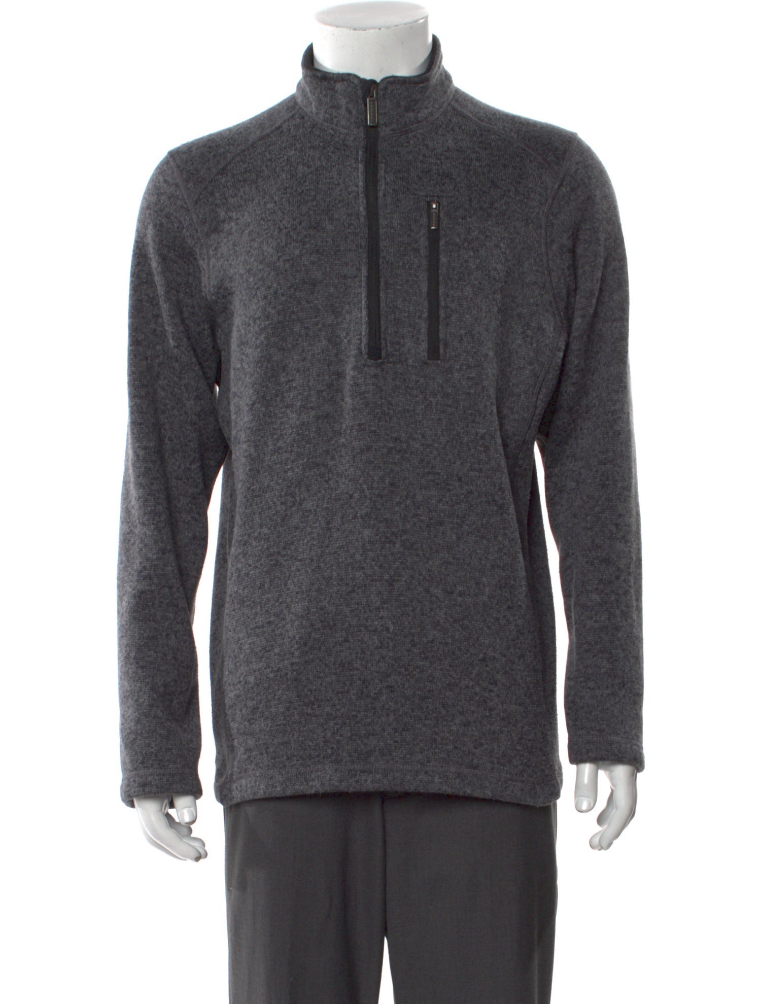 Woolrich Mock Neck Long Sleeve Sweatshirt