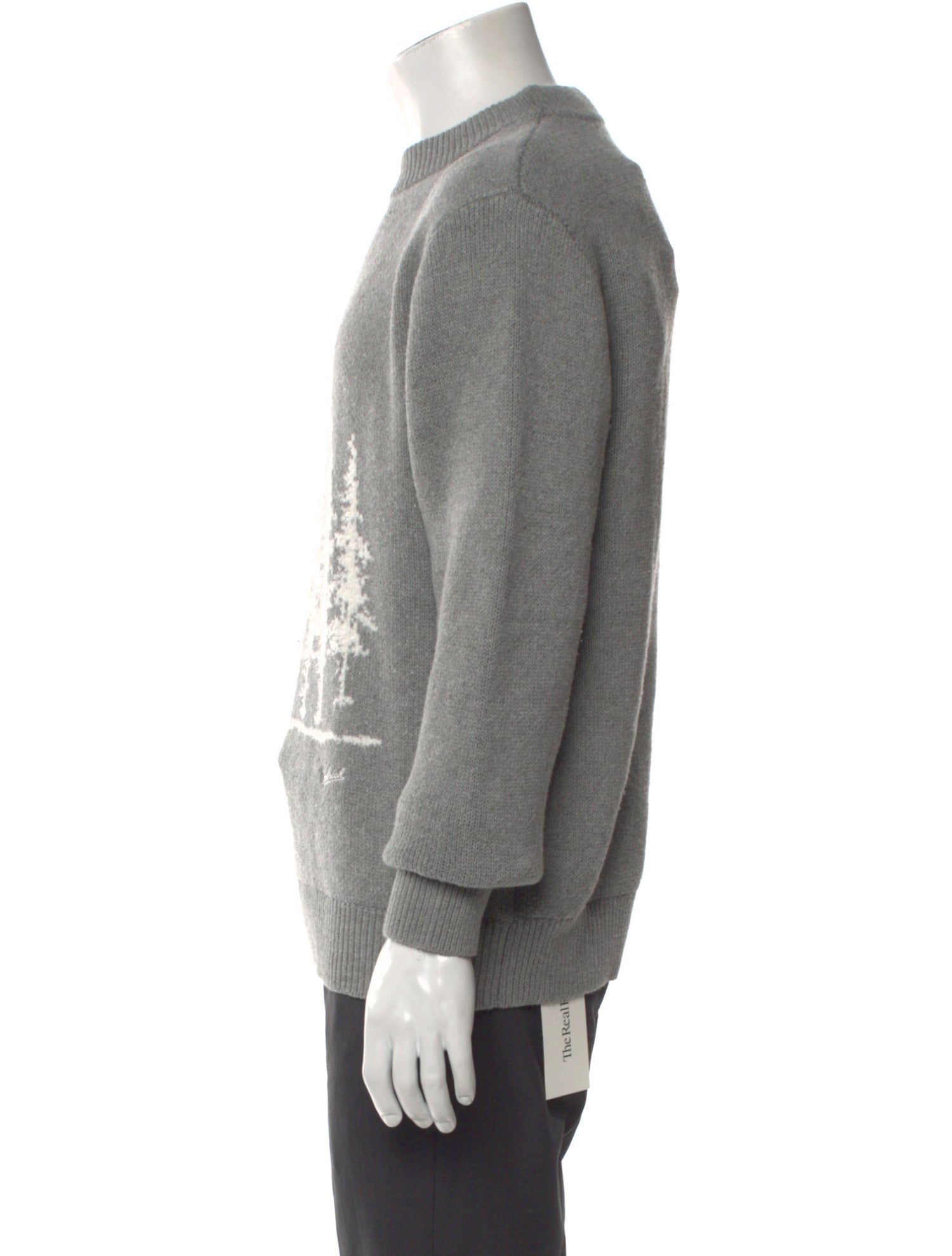 Woolrich Graphic Print Crew Neck Pullover