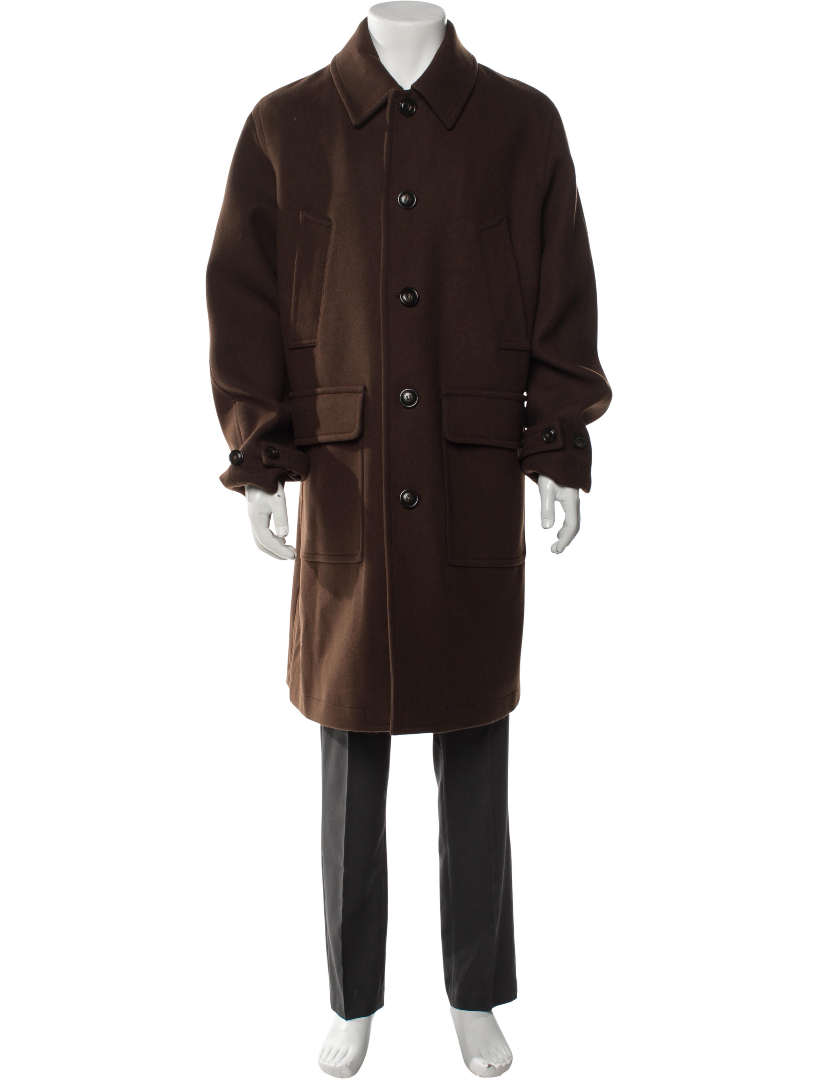 Woolrich Virgin Wool Overcoat