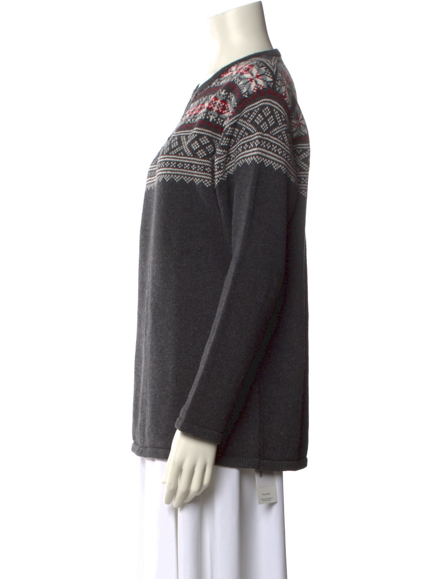 Woolrich Printed Crew Neck Sweater