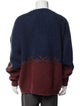 Woolrich Wool Colorblock Pattern Pullover