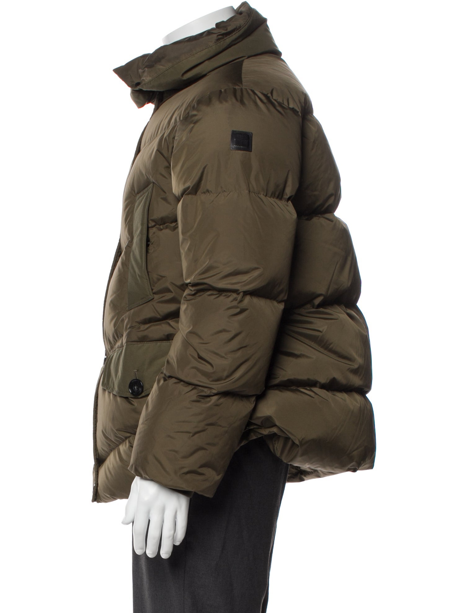 Woolrich Wool Puffer Coat