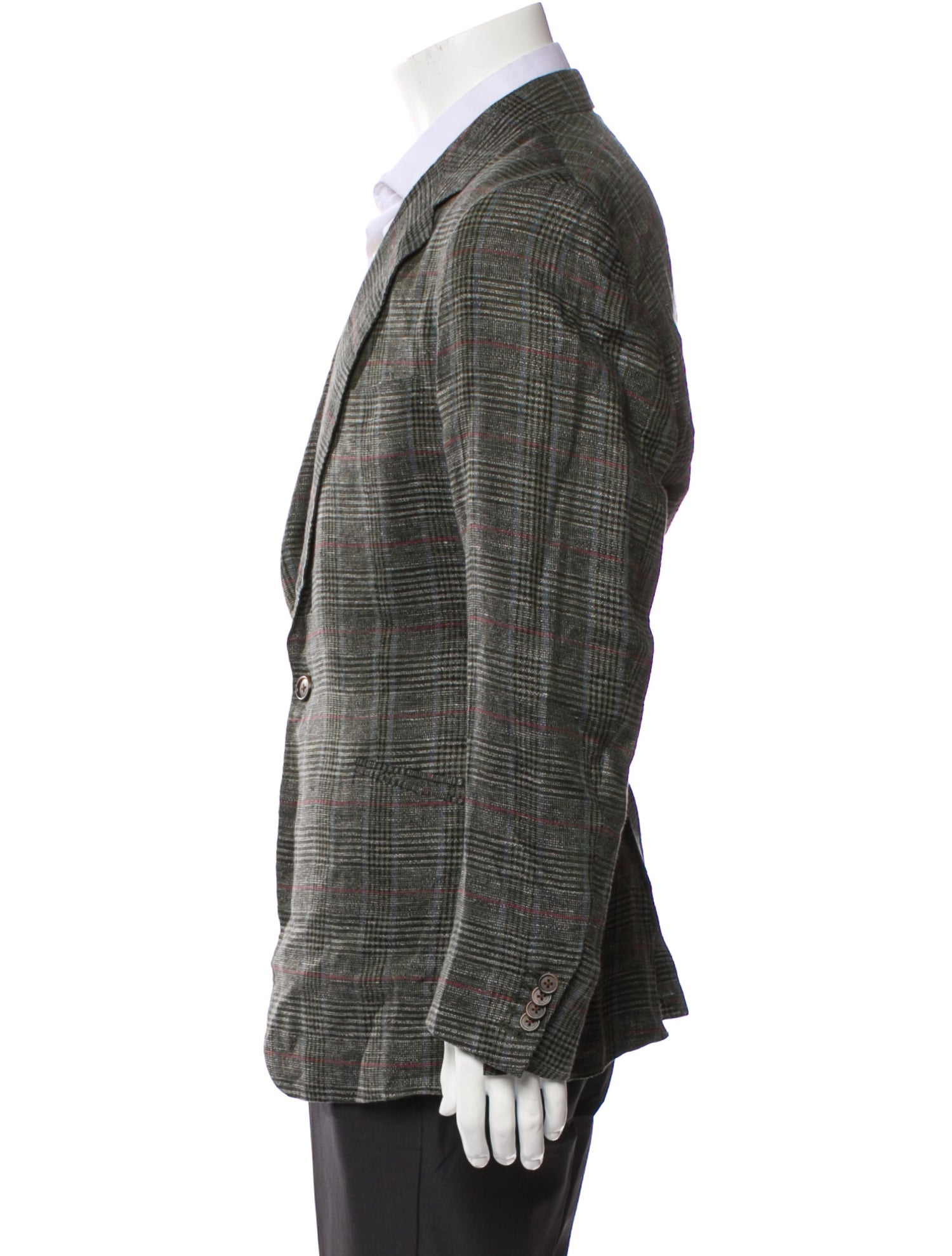 Richfresh Plaid Print Blazer