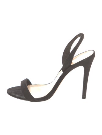 Richard Schultz Suede Slingback Sandals