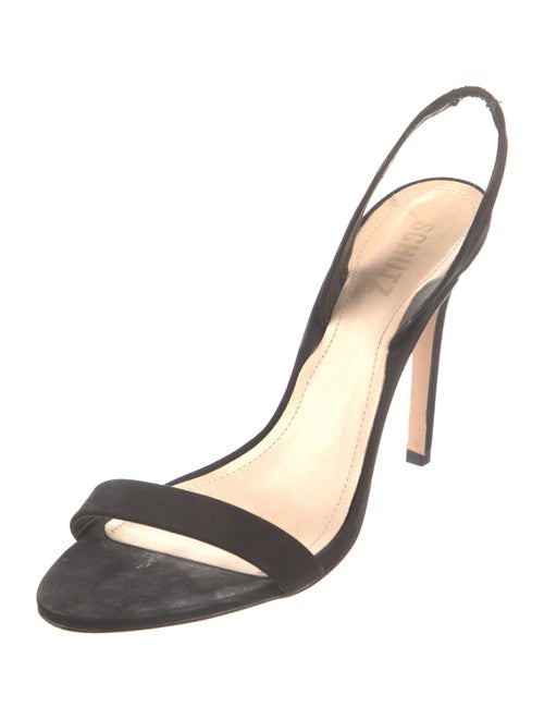 Richard Schultz Suede Slingback Sandals