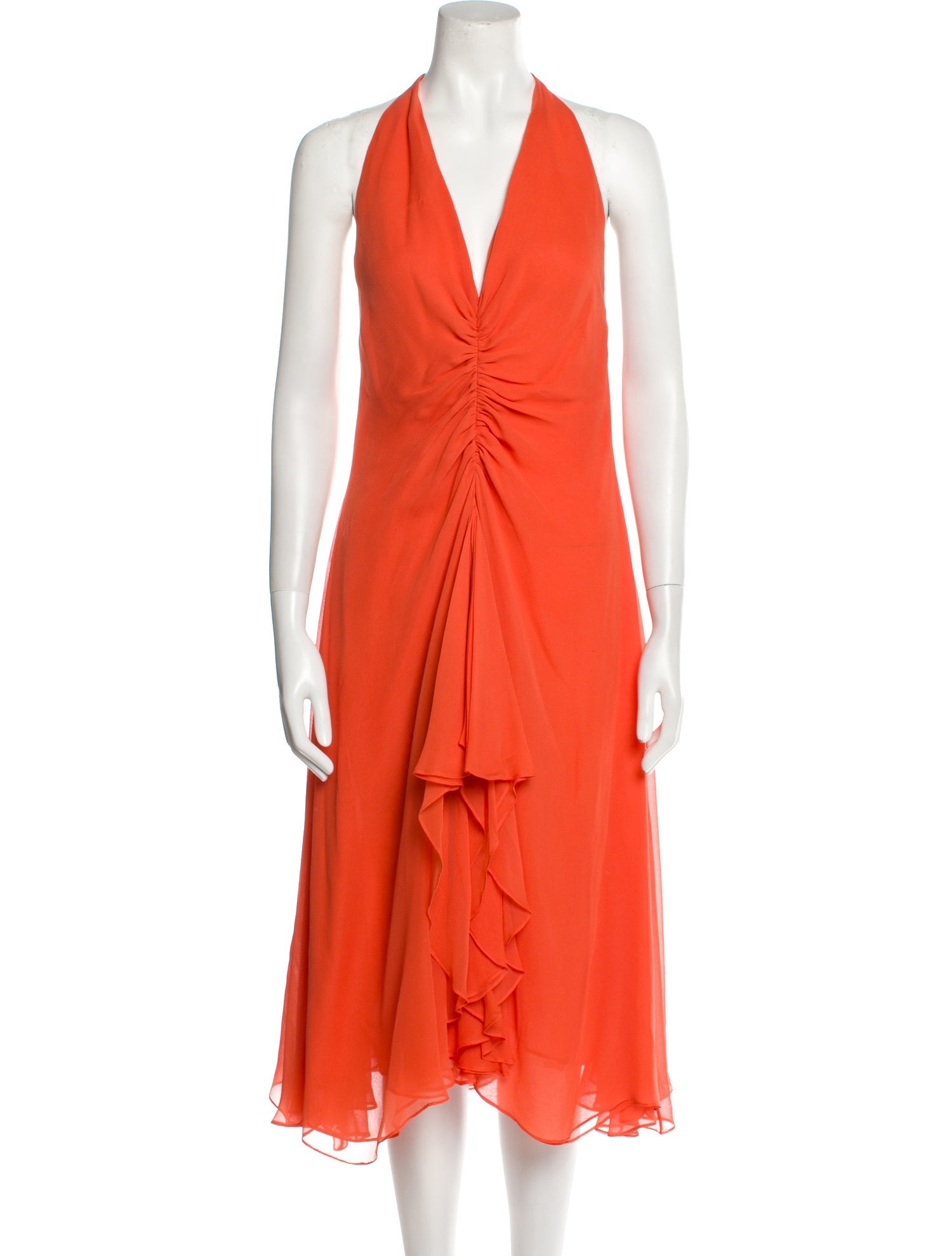 Randolph Duke Silk Long Dress