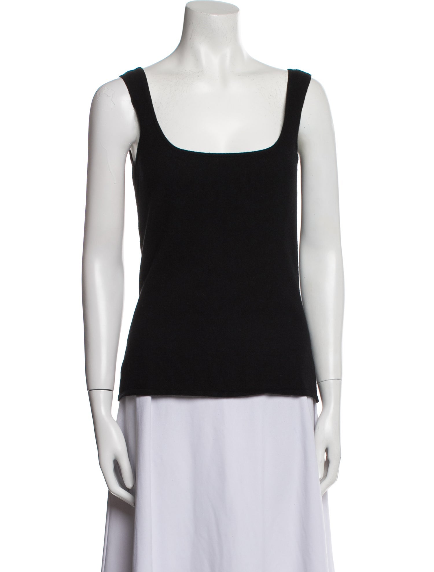 Randolph Duke Cashmere Square Neckline Top
