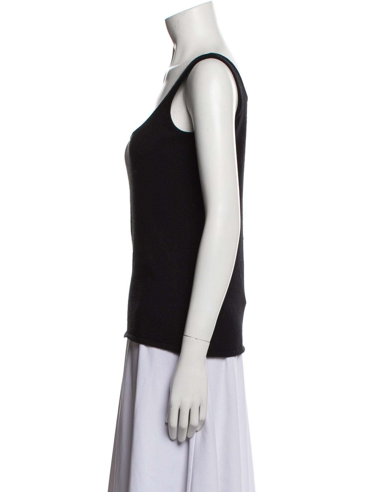Randolph Duke Cashmere Square Neckline Top