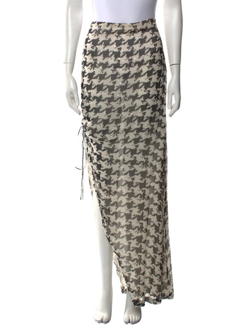 Randolph Duke Silk Long Skirt