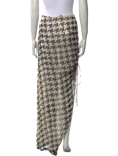 Randolph Duke Silk Long Skirt