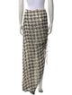 Randolph Duke Silk Long Skirt