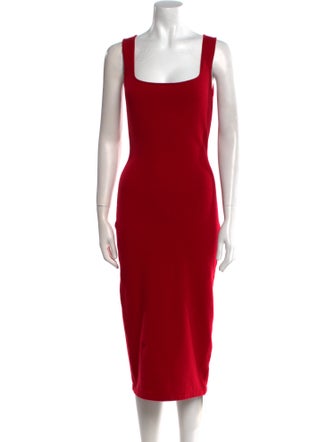 Randolph Duke Cashmere Midi Length Dress